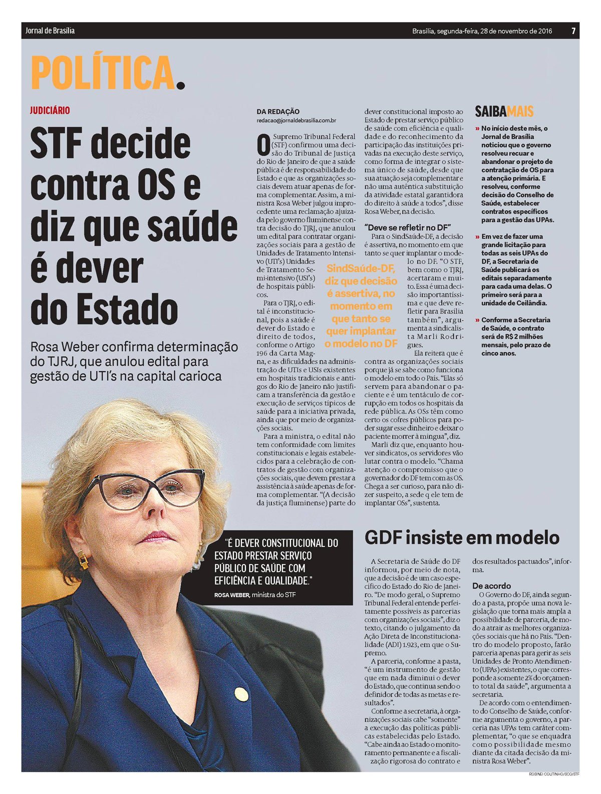 Fonte: Jornal de Brasília