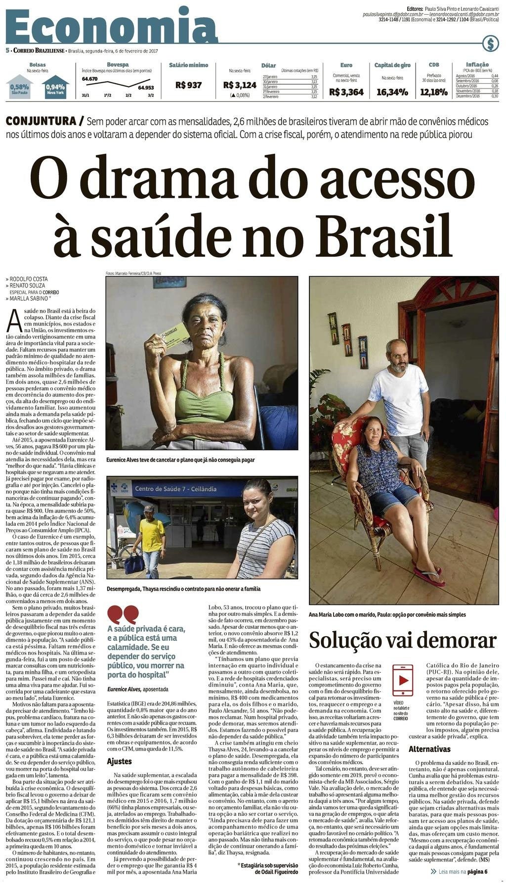 O Drama Do Acesso à Saúde No Brasil Sindsaúde Df Notícias 2574